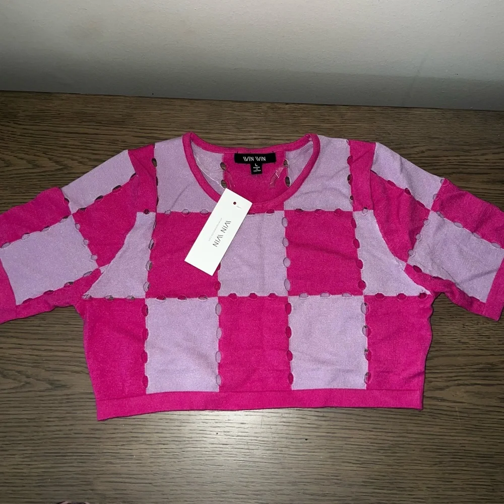 MinaaMonroe Pink Two-Toned Set - Picture 3 of 4